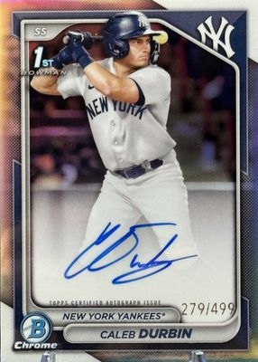 2024 Bowman Chrome #CPA-CD Prospect Auto - Refractor /499 (1st)