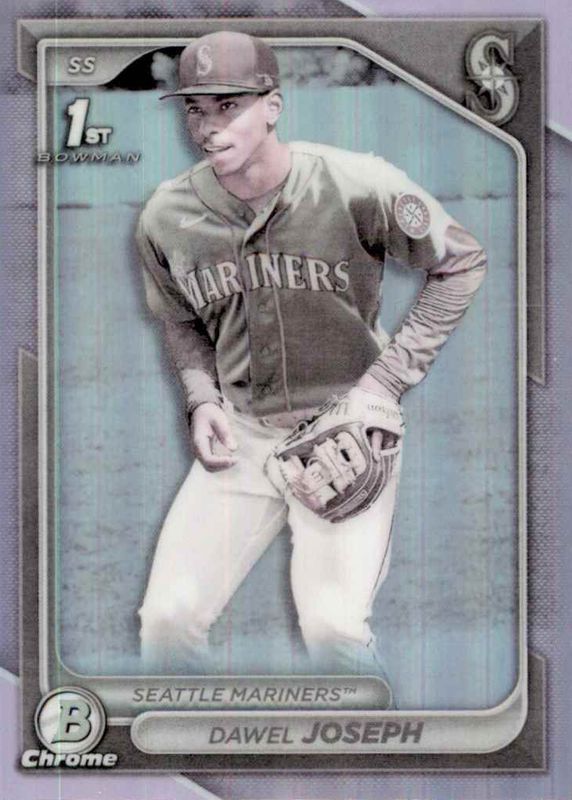 Dawel Joseph 2024 Bowman Chrome #BCP-176 Prospects - Pearl Refractor /(SSP) (1st) PSA 10