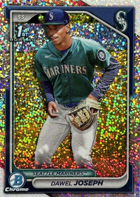 Dawel Joseph 2024 Bowman Chrome #BCP-176 Prospects - Speckle Refractor /299 (1st) PSA 10