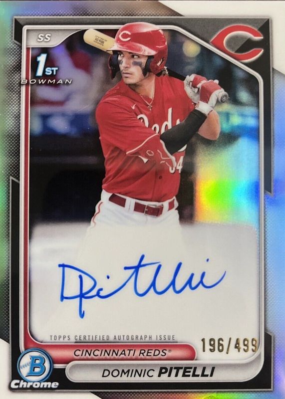 2024 Bowman Chrome #CPA-DPI Prospect Auto - Refractor /499 (1st)