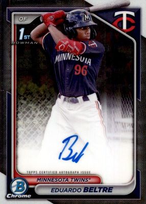 2024 Bowman Chrome #CPA-EB Prospect Auto (1st)