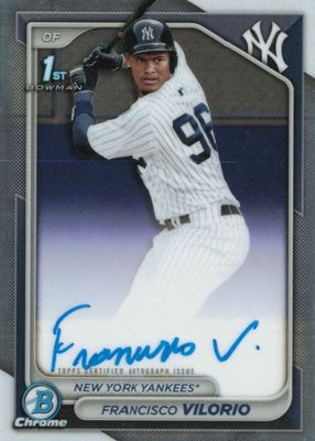 2024 Bowman Chrome #CPA-FV Prospect Auto (1st)