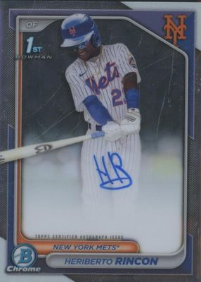 2024 Bowman Chrome #CPA-HR Prospect Auto (1st)
