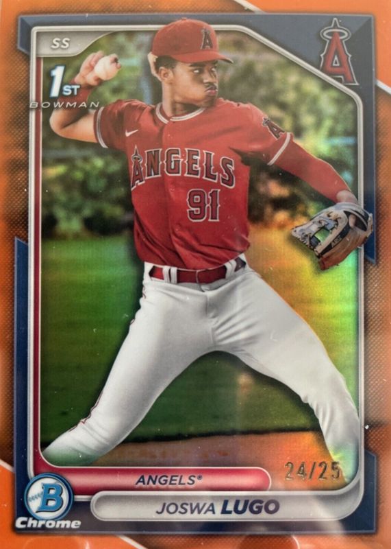 2024 Bowman Chrome #BCP-237 Prospects - Orange Refractor /25 (1st)