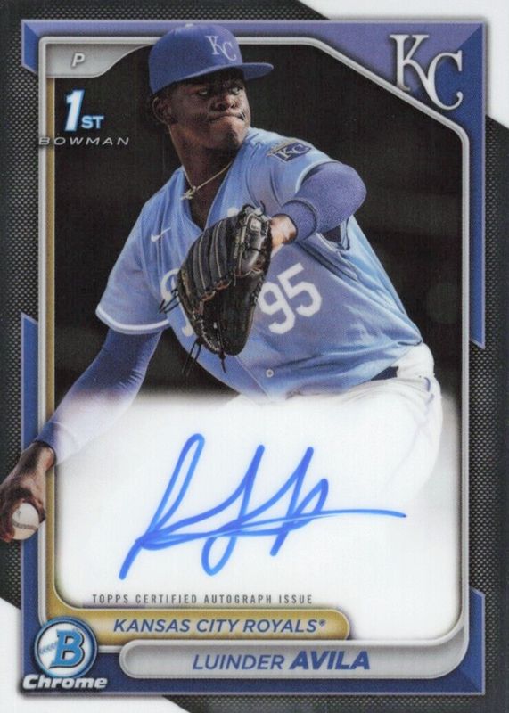 2024 Bowman Chrome #CPA-LAA Prospect Auto (1st)