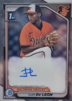 2024 Bowman Chrome #CPA-LDL Prospect Auto (1st)