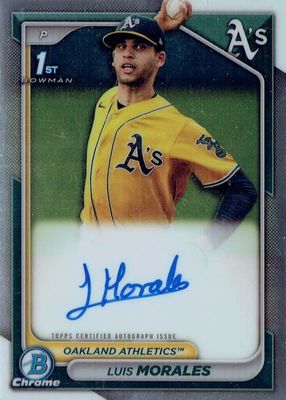 2024 Bowman Chrome #CPA-LM Prospect Auto (1st)
