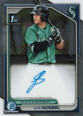 2024 Bowman Chrome #CPA-LS Prospect Auto (1st)