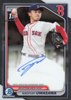 2024 Bowman Chrome #CPA-NU Prospect Auto (1st)