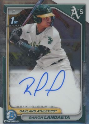 2024 Bowman Chrome #CPA-RLA Prospect Auto (1st)