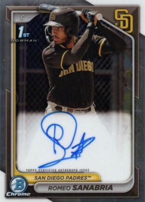 2024 Bowman Chrome #CPA-RS Prospect Auto (1st)