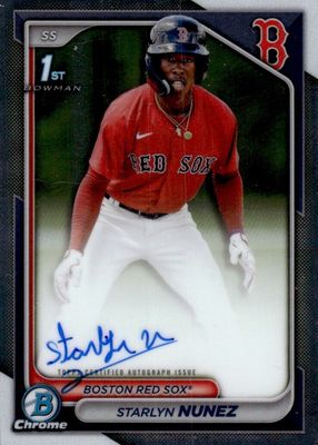 2024 Bowman Chrome #CPA-SN Prospect Auto (1st)