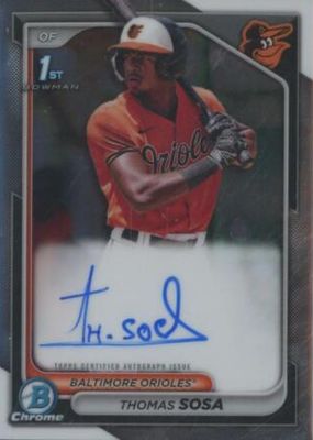 2024 Bowman Chrome #CPA-TS Prospect Auto (1st)