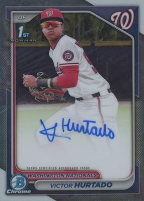 2024 Bowman Chrome #CPA-VH Prospect Auto (1st)