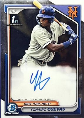 2024 Bowman Chrome #CPA-YCU Prospect Auto (1st)