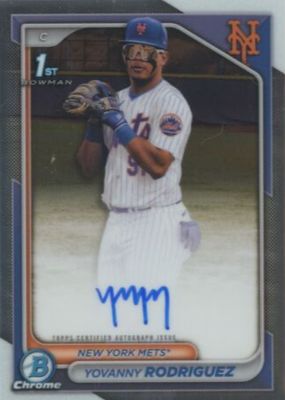 2024 Bowman Chrome #CPA-YR Prospect Auto (1st)