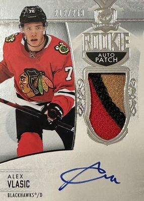 2022 Upper Deck The Cup #118 Rookie Patch Auto (/249)