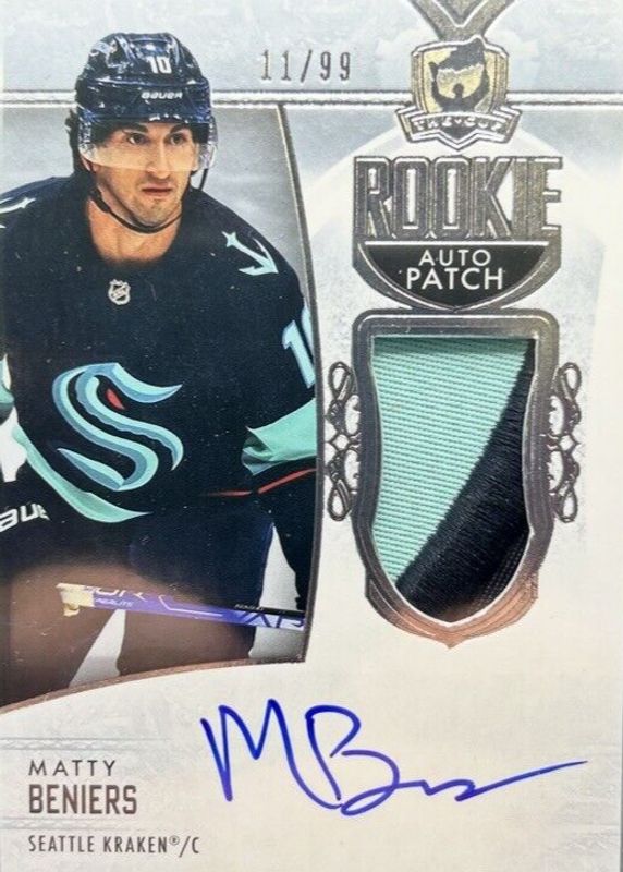 2022 Upper Deck The Cup #146 Rookie Patch Auto (/99)