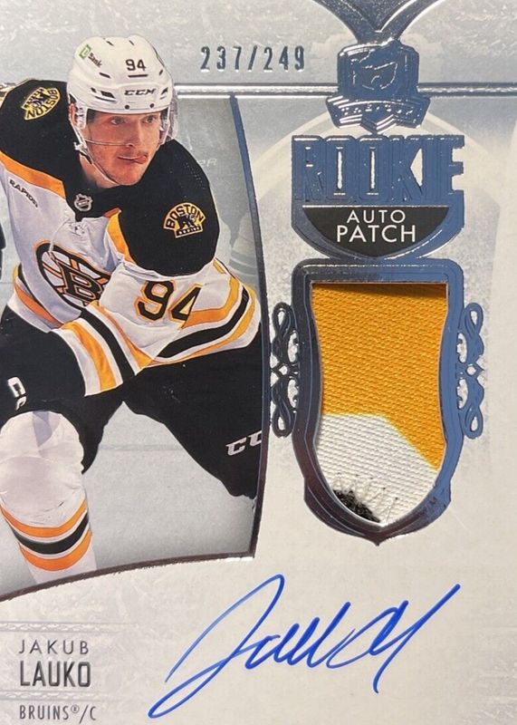 2022 Upper Deck The Cup #124 Rookie Patch Auto (/249)