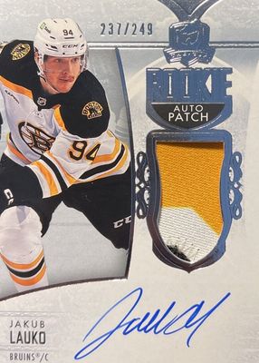 2022 Upper Deck The Cup #124 Rookie Patch Auto (/249)