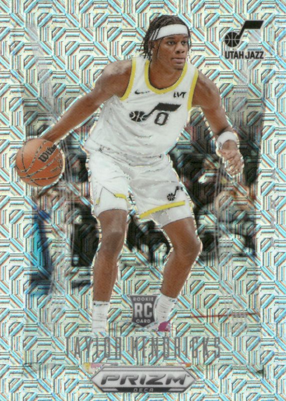 Taylor Hendricks 2023 Prizm Deca #300 Mojo /25 Rookie PSA 10