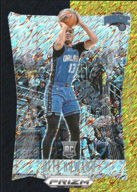 Jett Howard 2023 Prizm Deca #173 FOTL Black Gold Shimmer /8 Rookie RAW