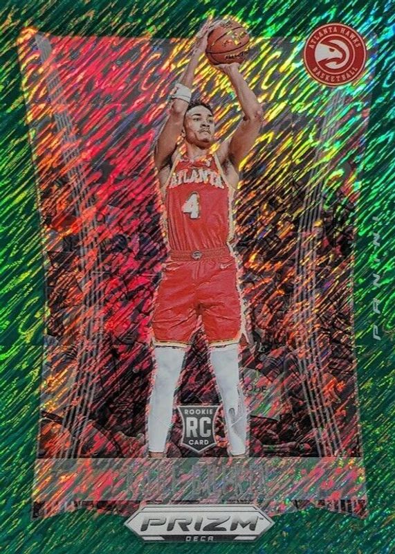 Kobe Bufkin 2023 Prizm Deca #157 FOTL Green Shimmer /12 Rookie PSA 10