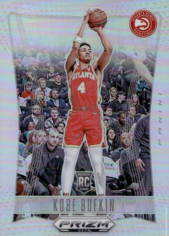 Kobe Bufkin 2023 Prizm Deca #157 Silver Rookie PSA 10