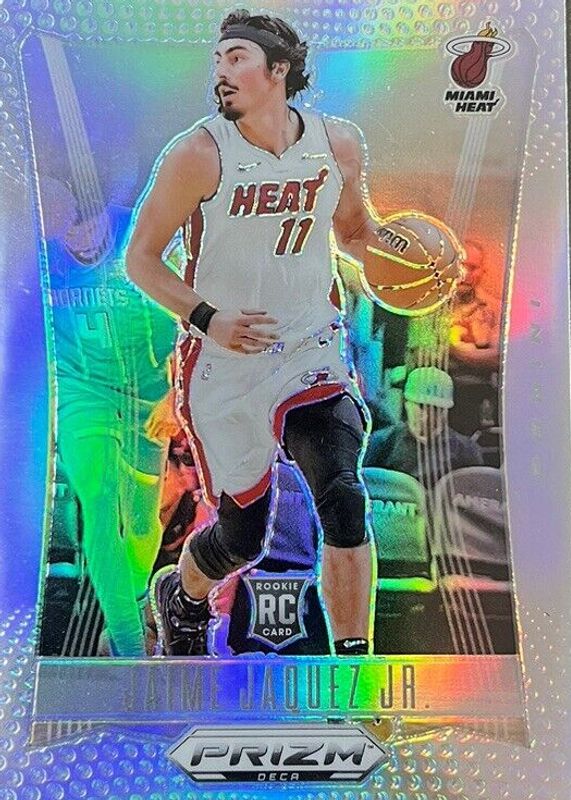 Jaime Jaquez Jr. 2023 Prizm Deca #129 Silver Rookie PSA 10