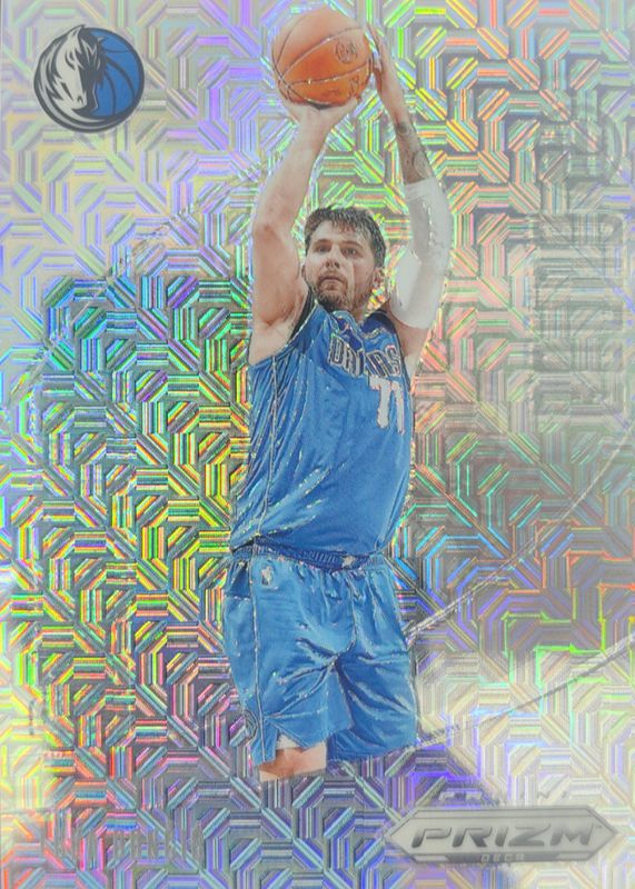 Luka Doncic 2023 Prizm Deca #2 Mojo /25 PSA 10