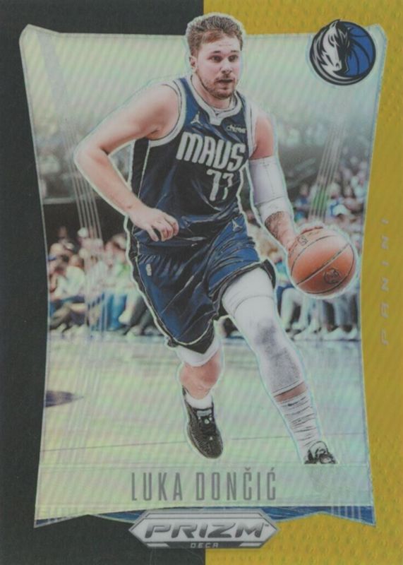 Luka Doncic 2023 Prizm Deca #2 Black Gold /5 PSA 10