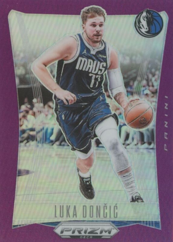 Luka Doncic 2023 Prizm Deca #2 Purple /99 RAW