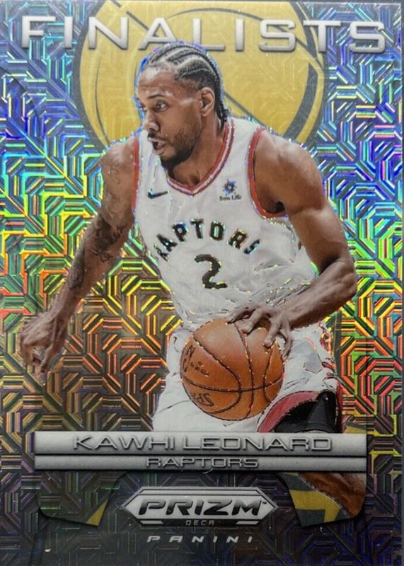 Kawhi Leonard 2023 Prizm Deca #5 Finalists - Mojo /25 RAW