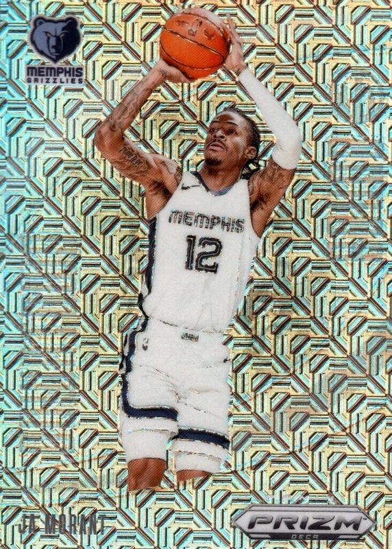 Ja Morant 2023 Prizm Deca #3 Downtown Bound - Mojo /25 SGC 10