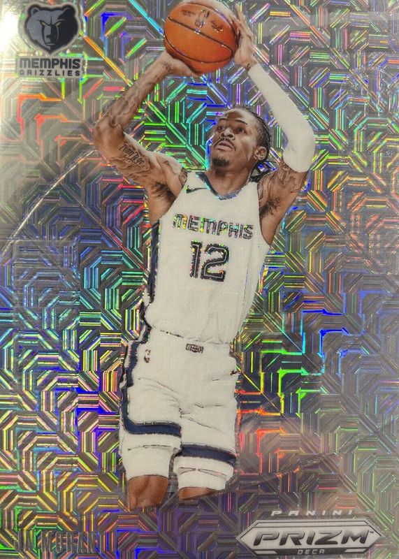 Ja Morant 2023 Prizm Deca #140 Mojo /25 RAW