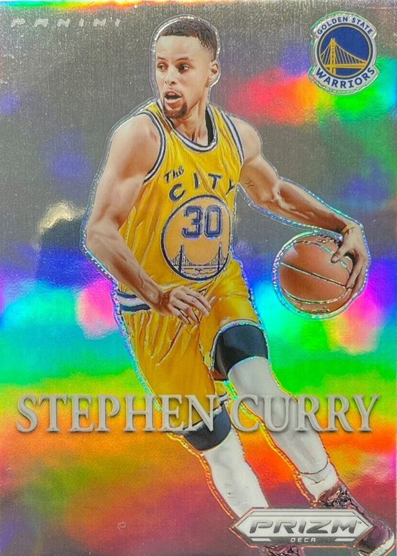 Stephen Curry 2023 Prizm Deca #4 Most Valuable Players - Silver PSA 10