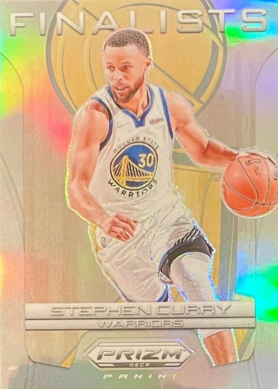 Stephen Curry 2023 Prizm Deca #11 Finalists - Silver SGC 10