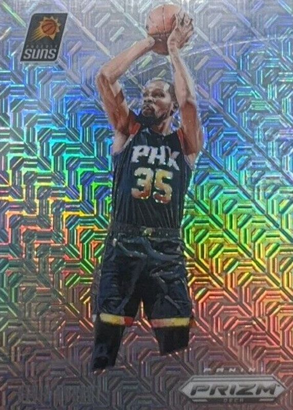 Kevin Durant 2023 Prizm Deca #5 Downtown Bound - Mojo /25 RAW