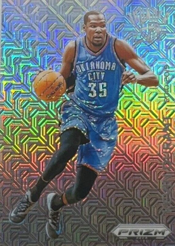 Kevin Durant 2023 Prizm Deca #37 Mojo /25 RAW