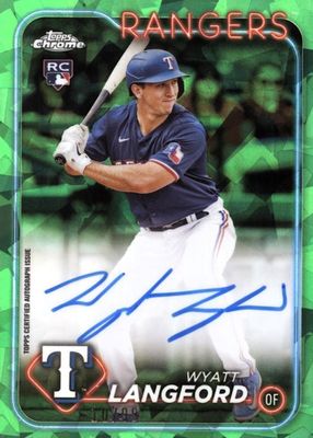 2024 Topps Chrome Sapphire Edition #CSA-WL Autographs - Green /99