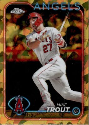 2024 Topps Chrome Sapphire Edition #27 Gold /50