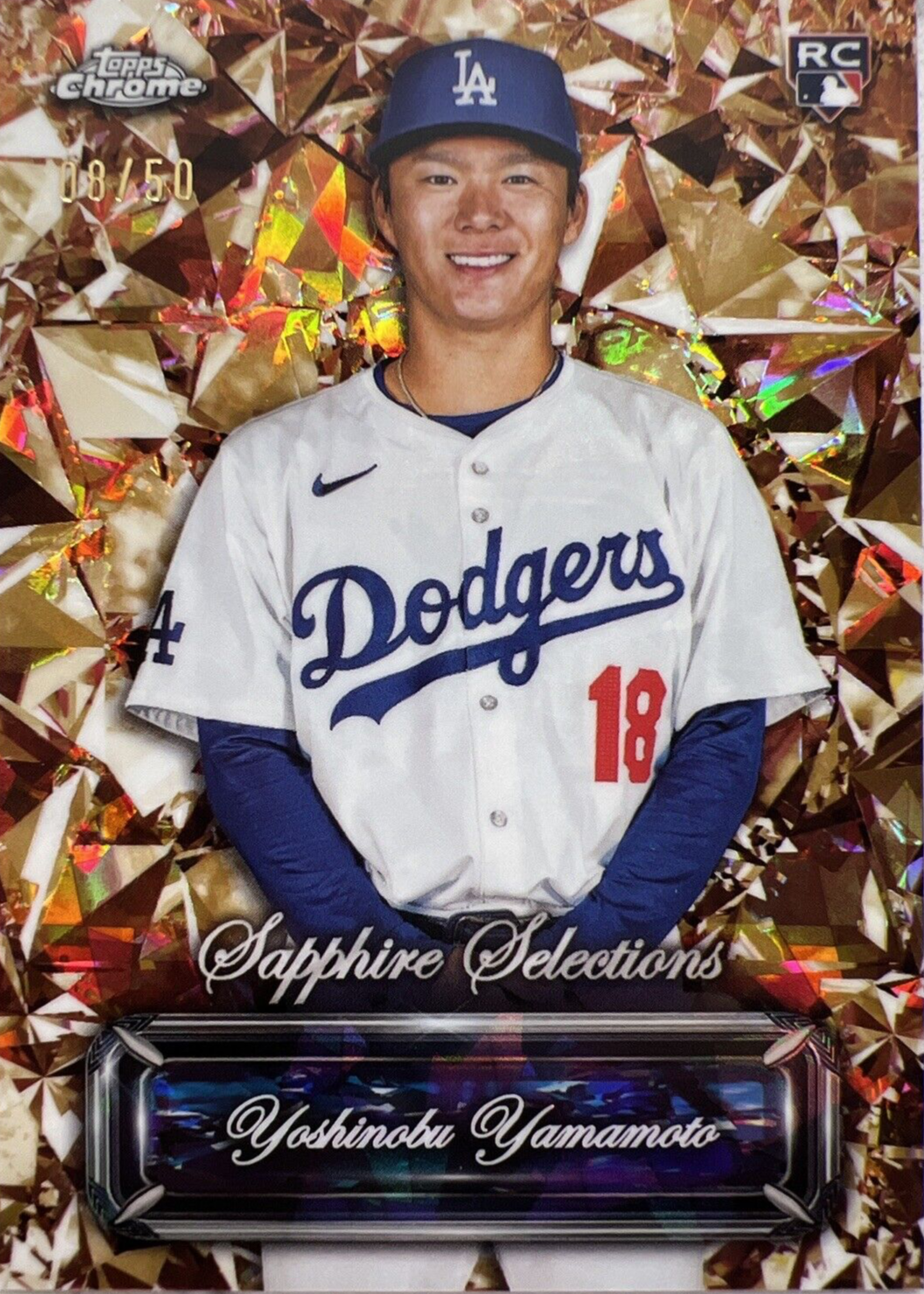 サンティアゴ ヒメネス Topps Chrome Sapphire リフラクター