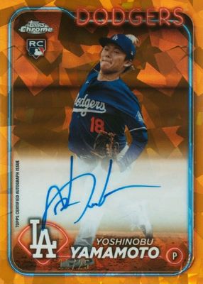 2024 Topps Chrome Sapphire Edition #CSA-YY Autographs - Orange /25