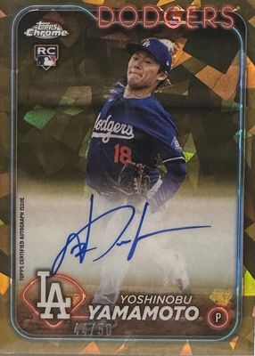 2024 Topps Chrome Sapphire Edition #CSA-YY Autographs - Gold /50