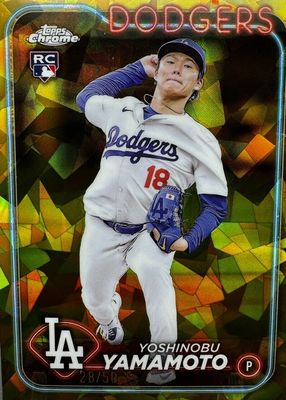 2024 Topps Chrome Sapphire Edition #553 Gold /50