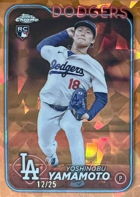 2024 Topps Chrome Sapphire Edition #553 Orange /25
