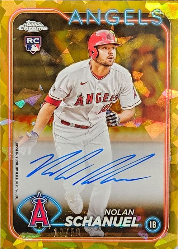 2024 Topps Chrome Sapphire Edition #CSA-NS Autographs - Gold /50