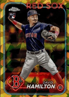 David Hamilton 2024 Topps #202 Team Color Border Variation