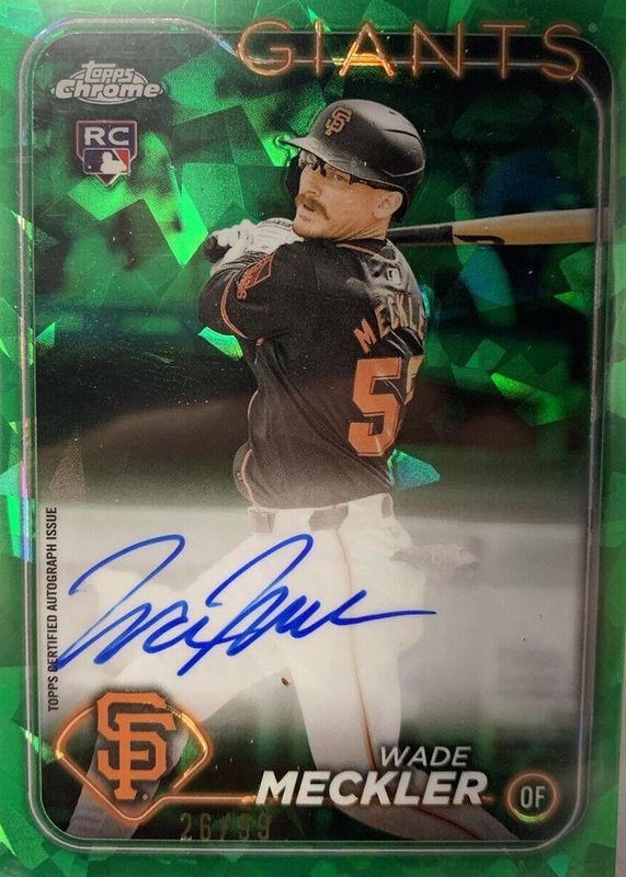 2024 Topps Chrome Sapphire Edition #CSA-WM Autographs - Green /99