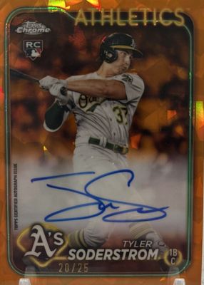2024 Topps Chrome Sapphire Edition #CSA-TS Autographs - Orange /25